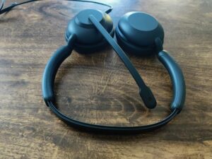 Jabra Evolve 10 Headset von hinten