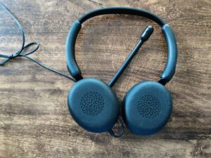 Jabra Evolve 10 Headset von oben