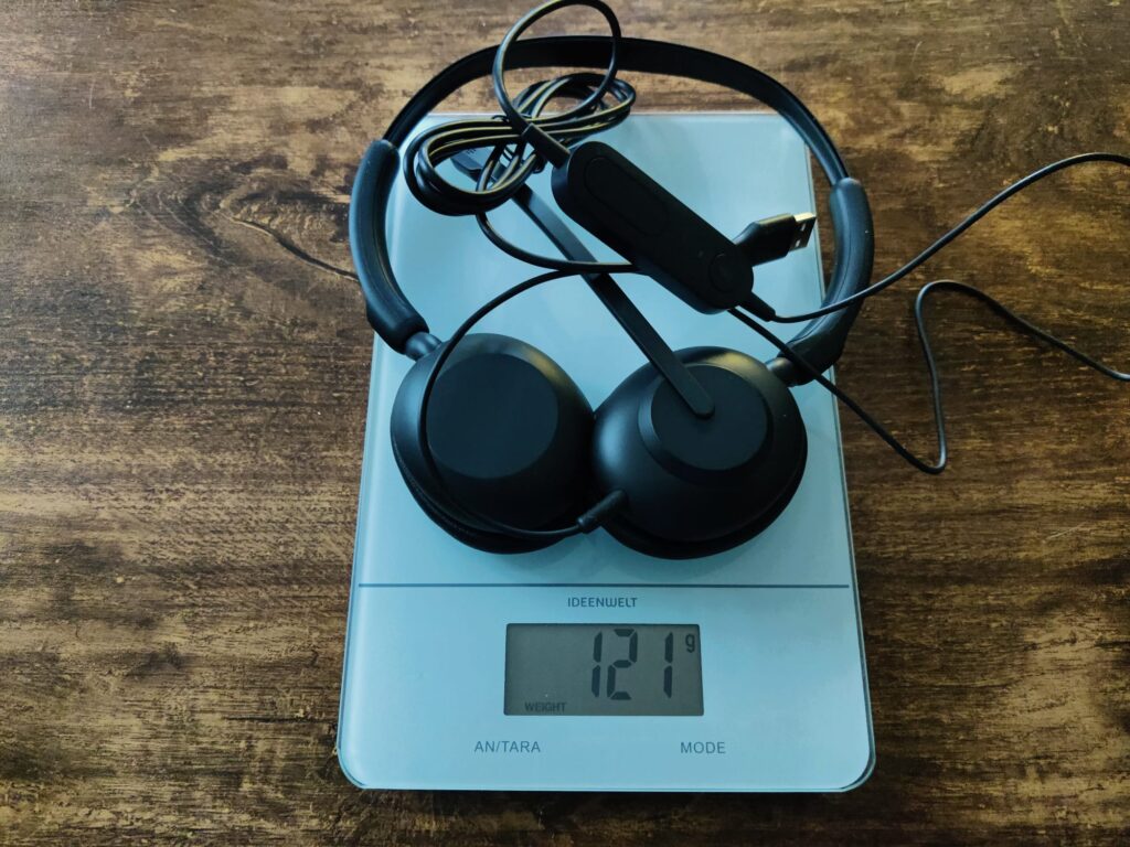 Jabra Evolve 10 Headset Gewicht