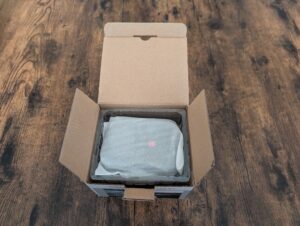 Wildkamera Mini 301 Verpackung geöffnet