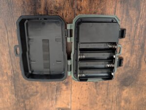 Wildkamera Mini 301 geöffnet