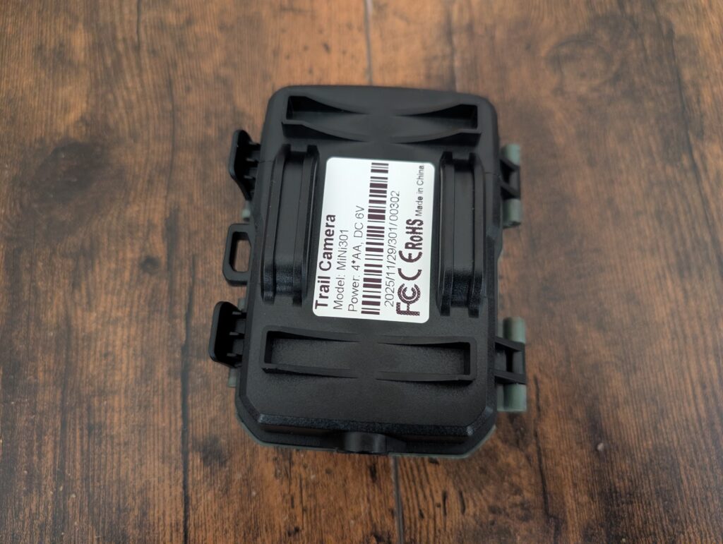 Wildkamera Mini 301 von hinten