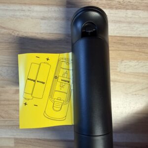 Bonsenkitchen Elektrischer Milchaufschäumer Batteriefach