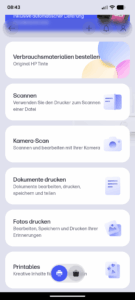 HP Envy 6520e Tintenstrahldrucker App (6)