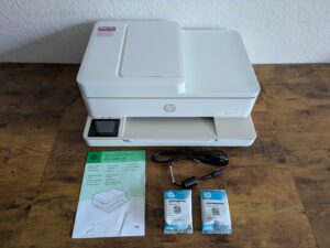 HP Envy 6520e Tintenstrahldrucker Lieferumfang