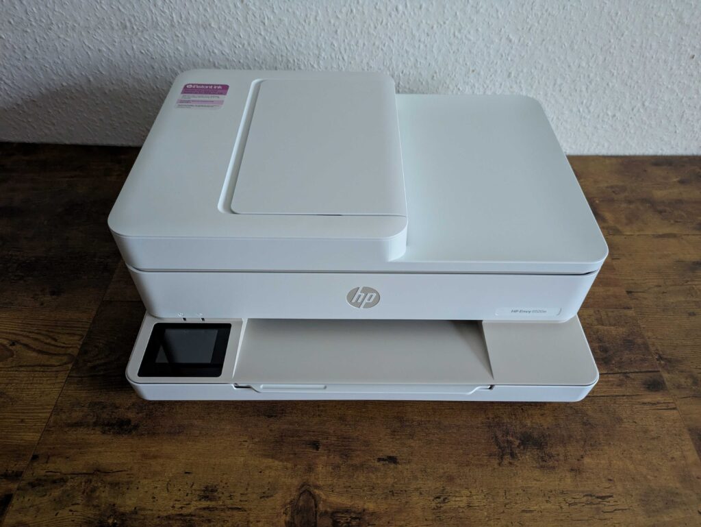 HP Envy 6520e Tintenstrahldrucker ohne Klebestreifen