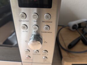 Panasonic NN-CD58RSEPG Bedienfeld
