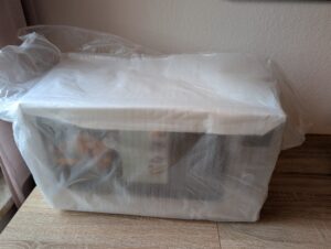 Panasonic NN-CD58RSEPG Minibackofen Auspacken