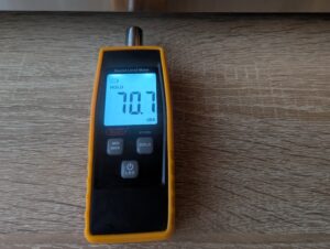 Panasonic NN-CD58RSEPG Minibackofen Betriebslautstärke