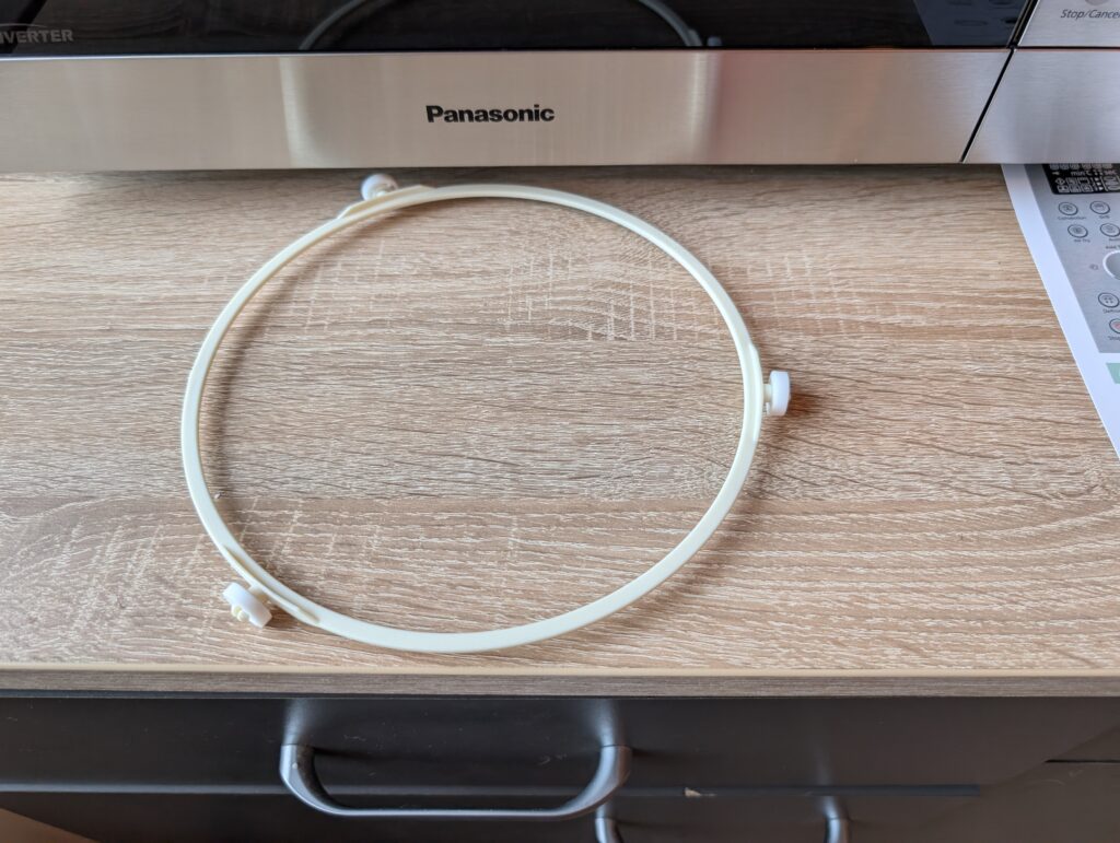 Panasonic NN-CD58RSEPG Minibackofen Drehring für Glasteller