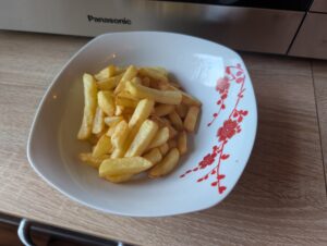 Panasonic NN-CD58RSEPG Minibackofen Pommes frites fertig