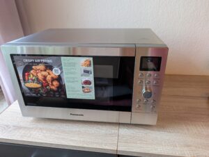Panasonic NN-CD58RSEPG Minibackofen ausgepackt