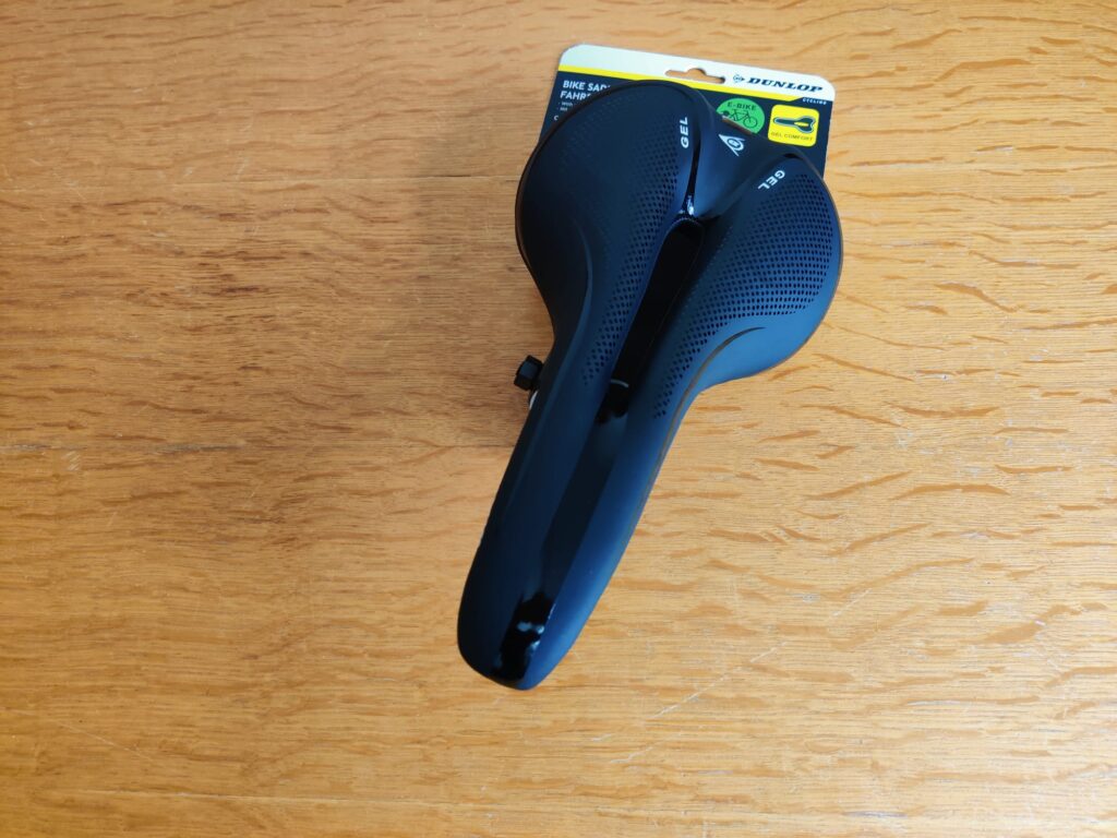 Dunlop Gel Comfort Fahrradsattel Verpackung