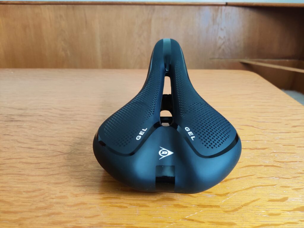 Dunlop Gel Comfort Fahrradsattel von hinten