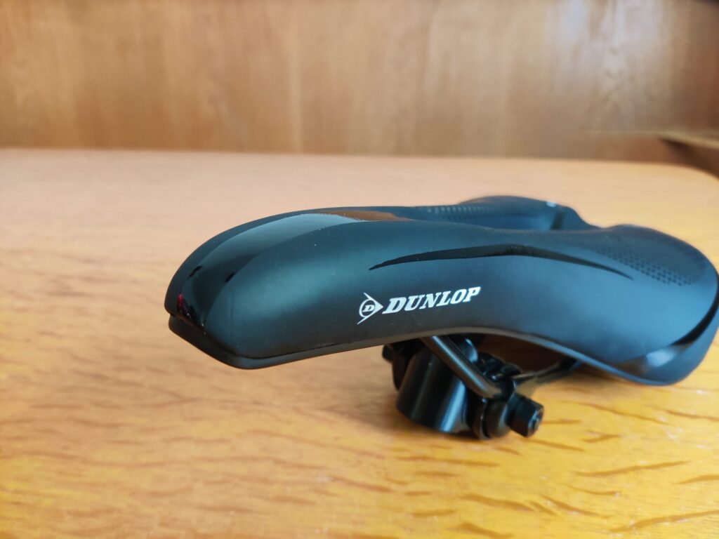 Dunlop Gel Comfort Fahrradsattel von vorne