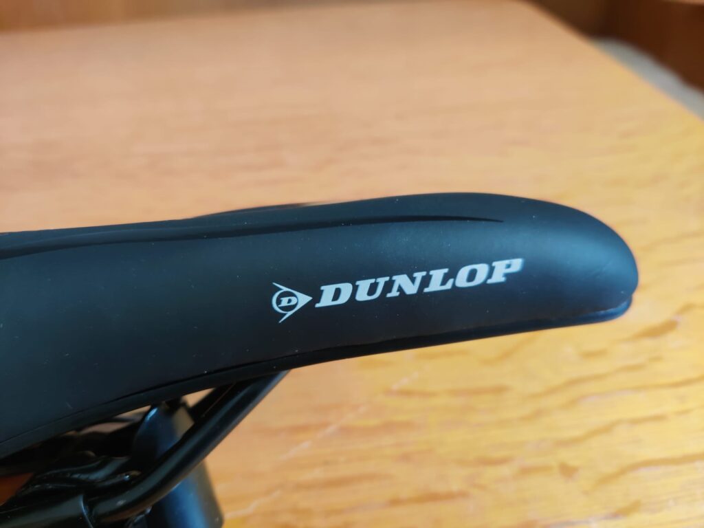 Dunlop Gel Comfort Fahrradsattel Dunlop-Logo