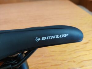 Dunlop Gel Comfort Fahrradsattel Dunlop-Logo