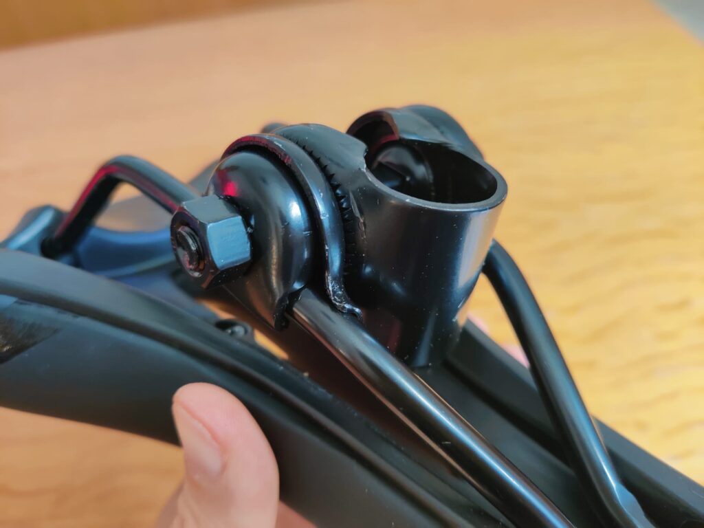 Dunlop Gel Comfort Fahrradsattel Sattelstützenklemme