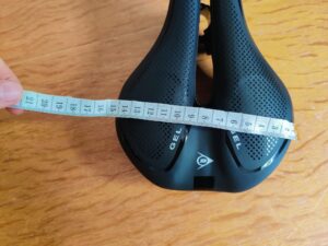 Dunlop Gel Comfort Fahrradsattel Breite