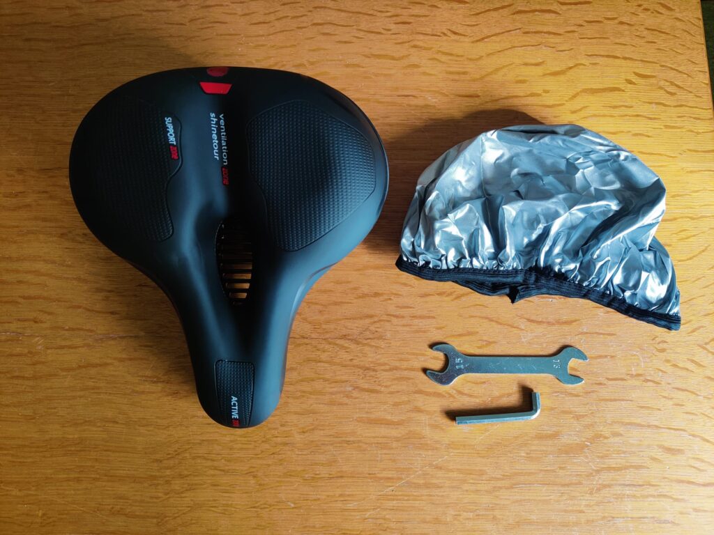 Roysmart 324AZ-01 Fahrradsattel mit Zubehör