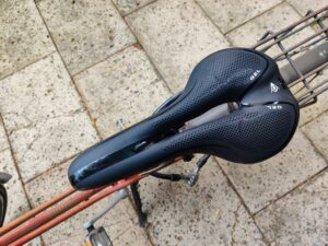 Dunlop Gel Comfort Fahrradsattel montiert von oben
