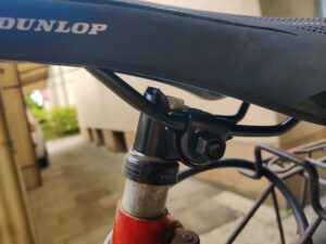 Dunlop Gel Comfort Fahrradsattel Sattelstütze Montage