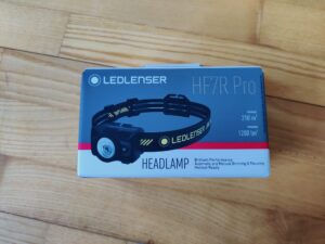 Ledlenser HF7R Pro Stirnlampe Verpackung