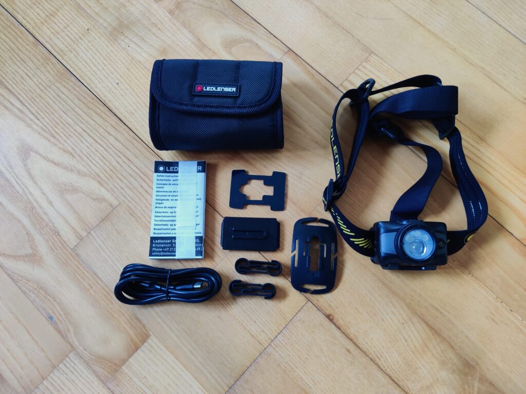 Ledlenser HF7R Pro Stirnlampe Startbild