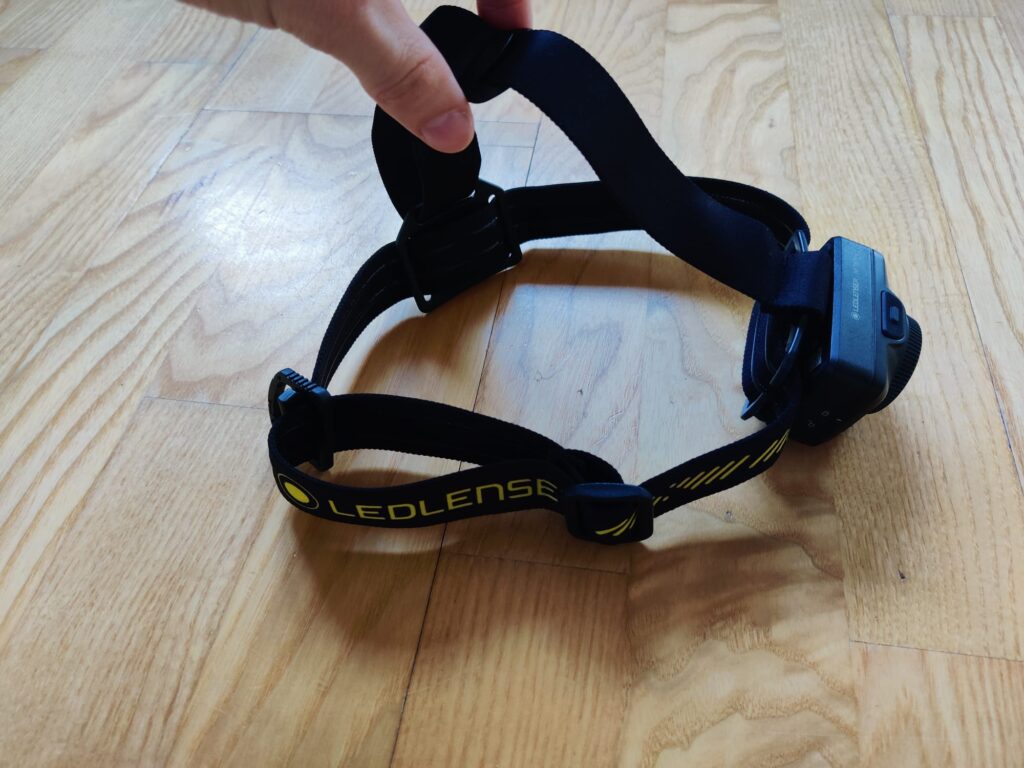 Ledlenser HF7R Pro Stirnlampe von der Seite