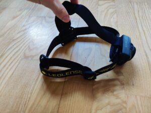 Ledlenser HF7R Pro Stirnlampe von der Seite