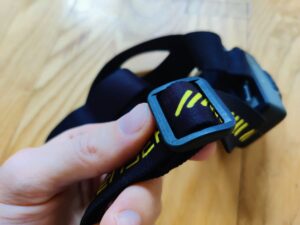 Ledlenser HF7R Pro Stirnlampe Seitenband Verstellung