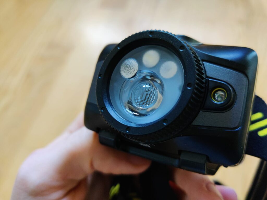 Ledlenser HF7R Pro Stirnlampe Lampe Nahaufnahme