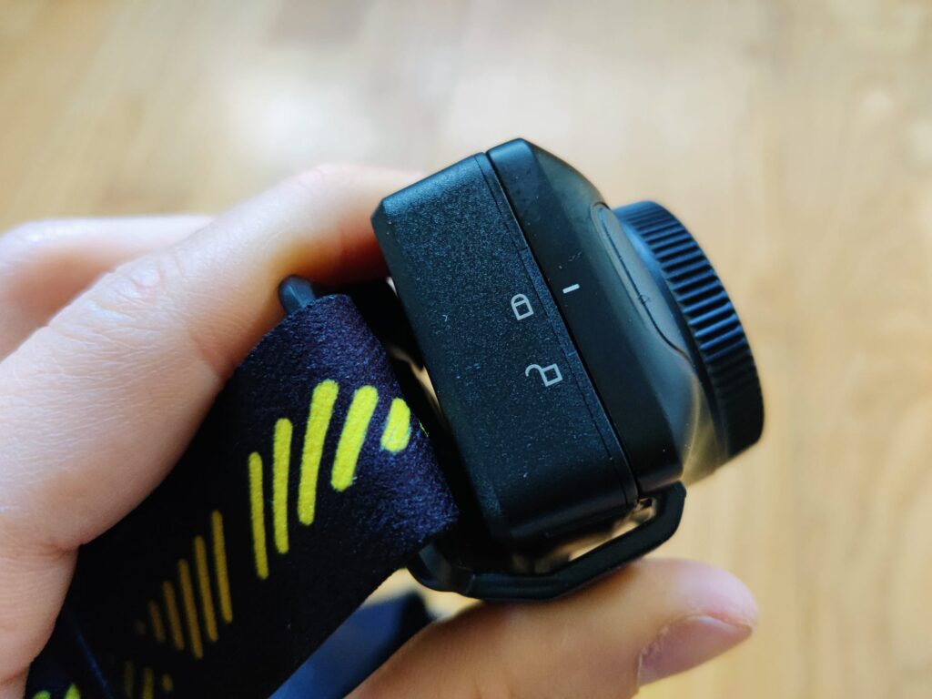 Ledlenser HF7R Pro Stirnlampe Verriegelungsring