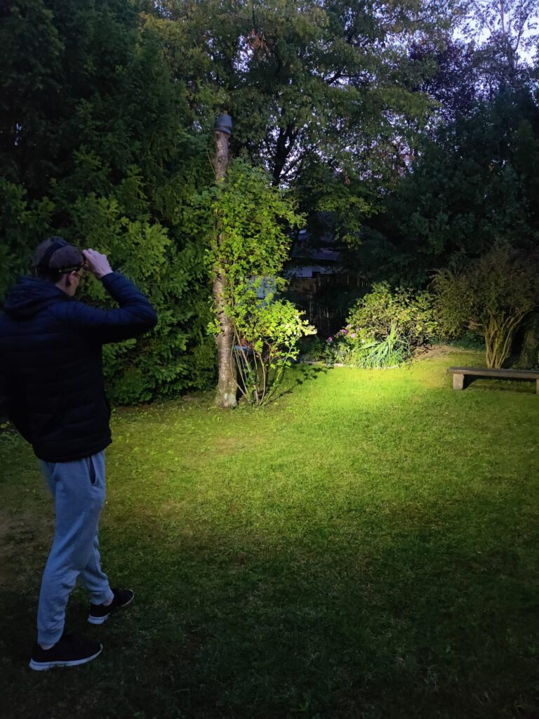 Ledlenser HF7R Pro Stirnlampe Fokusverstellung