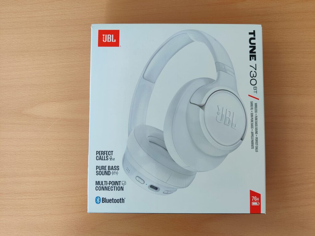 JBL Tune 730BT Over-Ear-Kopfhörer Verpackung