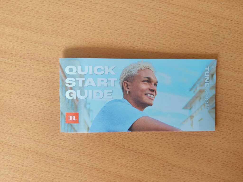 JBL Tune 730BT Over-Ear-Kopfhörer Schnellstartanleitung